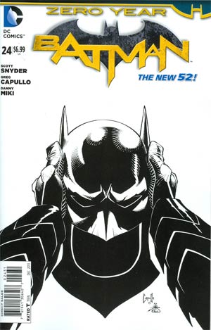 Batman Vol 2 #24 Cover E Incentive Greg Capullo Sketch Cover (Batman Zero Year Tie-In)