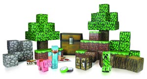 Minecraft Papercraft Overworld 225-Piece Set Case