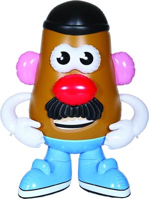 Inflatable mr hotsell potato head
