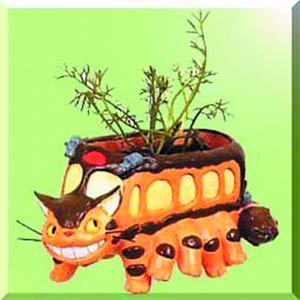 My Neighbor Totoro Cat Bus Running Planter Cover