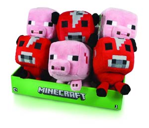 Minecraft Baby Animal 7-Inch Plush Assortment Case