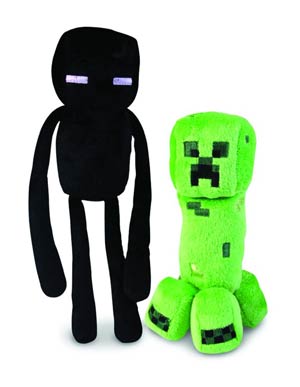 Minecraft Core 7-Inch Plush Assortment Case