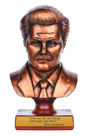 Parks And Recreation Ron Swanson Bust