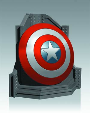 Captain America Shield Bookend By Gentle Giant