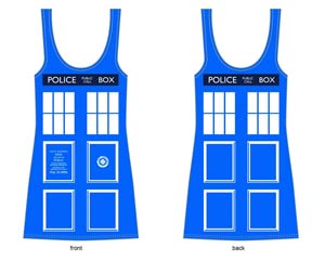 Doctor Who Spirit TARDIS Dress Small