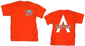 Arkham Asylum My Name Is T-Shirt Large