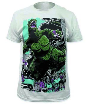 Godzilla Stomp Tokyo Previews Exclusive White T-Shirt Large