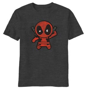 Marvel Kawaii Deadpool Tinypool T-Shirt Large