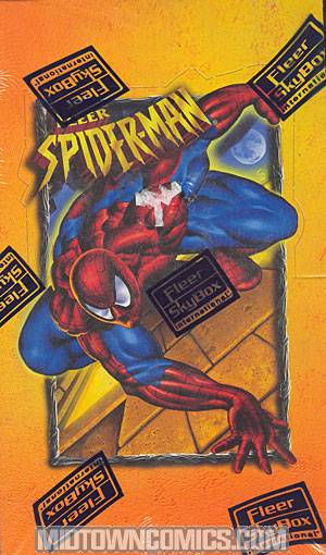 Fleer Spider-Man 1997 Trading Cards Box