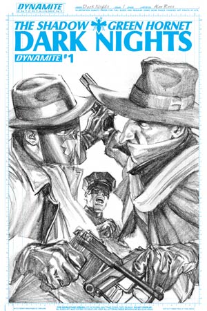 Shadow Green Hornet Dark Nights #1 Cover E High-End Alex Ross Artboard Ultra-Limited Cover (ONLY 25 COPIES IN EXISTENCE!)