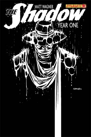 Shadow Year One #4 Cover L High-End Chris Samnee Black & White Ultra-Limited Cover (ONLY 50 COPIES IN EXISTENCE!)