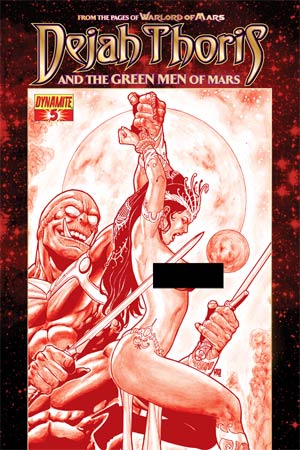 Dejah Thoris And The Green Men Of Mars #5 Cover H High-End Walter Geovani Risque Red Ultra-Limited Cover (ONLY 25 COPIES IN EXISTENCE!)