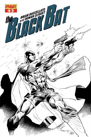 Black Bat #5 Cover D High-End Ardian Syaf Black & White Ultra-Limited Cover (ONLY 50 COPIES IN EXISTENCE!)