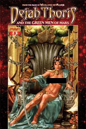 Dejah Thoris And The Green Men Of Mars #6 Cover G High-End Jay Anacleto Risque Color Ultra-Limited Cover (ONLY 50 COPIES IN EXISTENCE!)