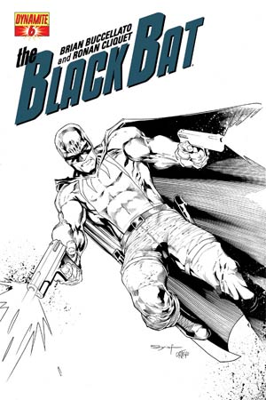Black Bat #6 Cover C High-End Ardian Syaf Black & White Ultra-Limited Cover (ONLY 50 COPIES IN EXISTENCE!)