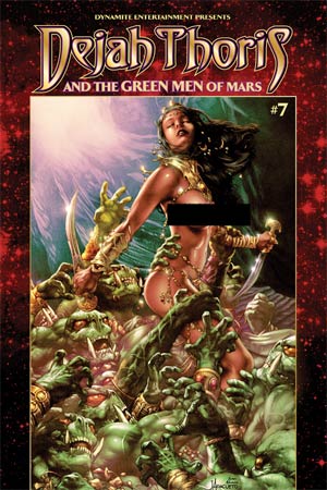 Dejah Thoris And The Green Men Of Mars #7 Cover G High-End Jay Anacleto Risque Color Ultra-Limited Cover (ONLY 50 COPIES IN EXISTENCE!)