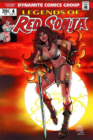 Legends Of Red Sonja #4 Cover B Variant Frank Thorne Subscription Cover