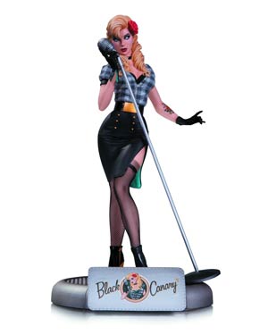 DC Comics Bombshells Black Canary Statue