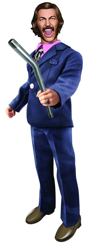 Anchorman Battle-Ready 8-Inch Action Figure - Brian Fontana