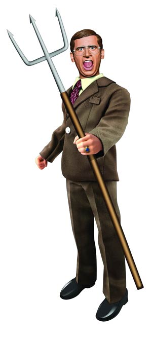 Anchorman Battle-Ready 8-Inch Action Figure - Brick Tamland