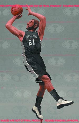 McFarlanes Sports Picks NBA Series 24 Tim Duncan Action Figure Case
