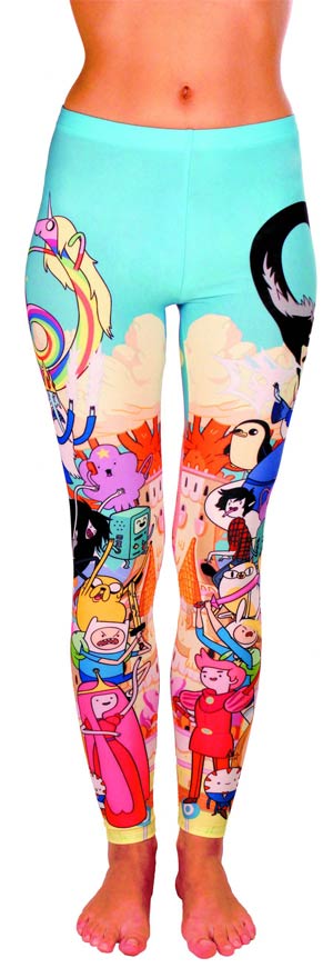 Adventure Time Character Leggings Large