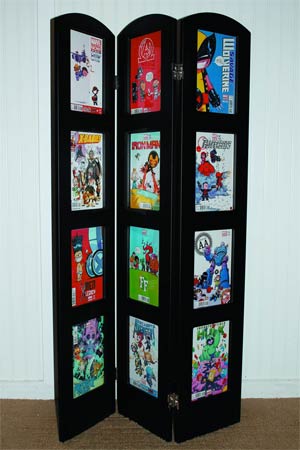 Tri-Fold Museum Edition Comic Book Display Frame