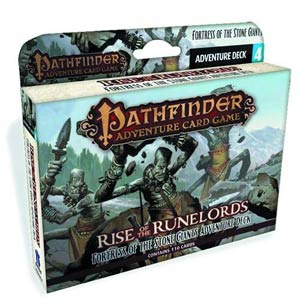 Pathfinder Adventure Card Game Fortress Of The Stone Giants Adventure Deck