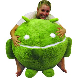 Massive Squishable Android Bean Bag