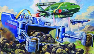 International Rescue Thunderbirds Thunderbird Excavator & Big Thunderbird 2 Model Kit