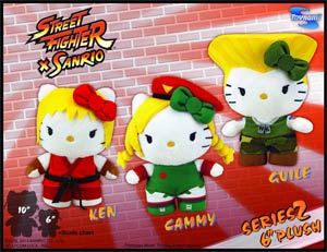 Sanrio x Street Fighter 6-Inch Mini-Plush - Cammy