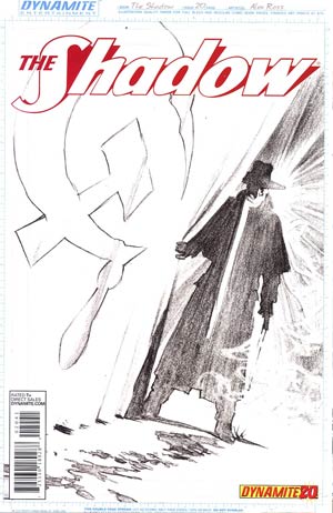 Shadow Vol 5 #20 Cover E Incentive Alex Ross Sketch Cover