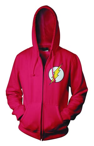 Flash Symbol Full-Zip Hoodie Small