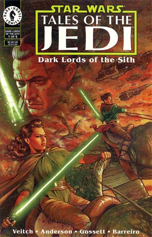 Star Wars Tales Of The Jedi Dark Lords Of The Sith #1 Cover B Without Polybag