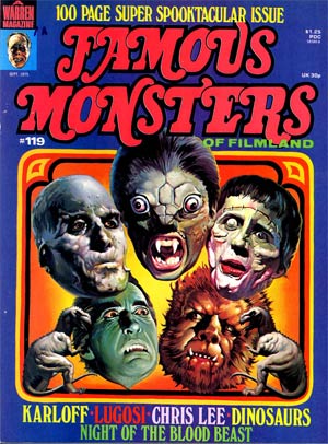 Famous Monsters of Filmland #119