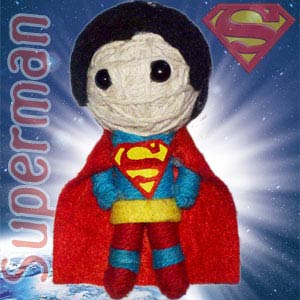 DC Comics Original String Doll Keychain - Superman