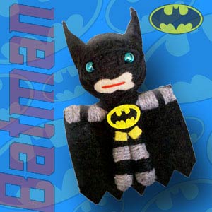 DC Comics Original String Doll Keychain - Batman
