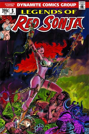 Legends Of Red Sonja #5 Cover B Variant Frank Thorne Subscription Cover