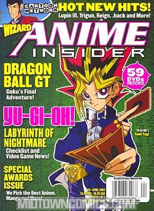 Wizard Anime Insider #6 Yu Gi Oh Cvr