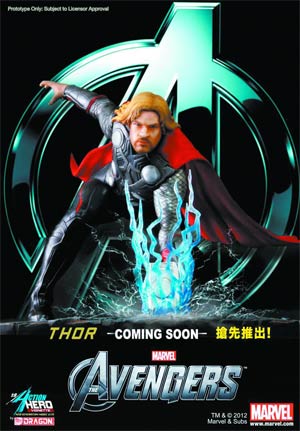 Avengers Thor Previews Exclusive Action Hero Vignette