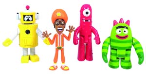 Yo Gabba Gabba Gang 5 Pack figure Set ( parallel import