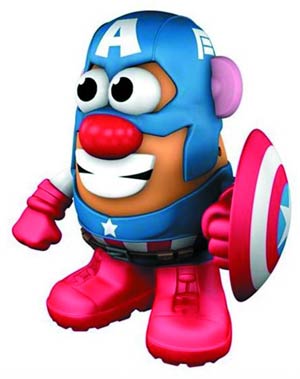 Mr Potato Head Marvel Captain America