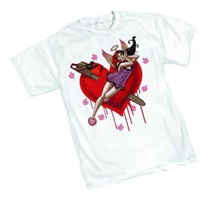 Harley Quinn Heartbreak By Amanda Conner T-Shirt Large
