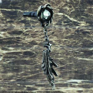 Final Fantasy Advent Children Earphone Jack Accessory & Strap - Sephiroth