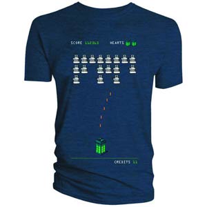 Doctor Who Dalek Space Invaders Juniors T-Shirt Large