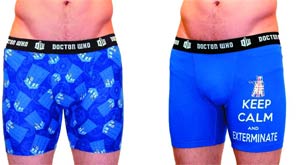 Doctor Who Keep Calm & TARDIS Boxer Shorts 2-Pack Large