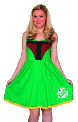 Star Wars Boba Fett A-Line Dress Medium