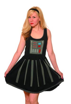 Star Wars Darth Vader A-Line Dress Small