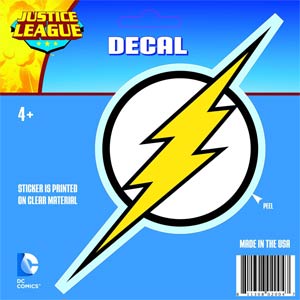DC Heroes Flash Symbol Vinyl Sticker Assortment Case