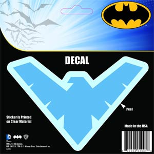 DC Heroes Nightwing Symbol Vinyl Sticker Assortment Case